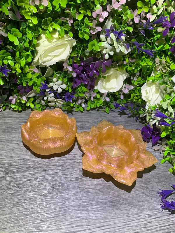 Lotus Tealight Holder Set