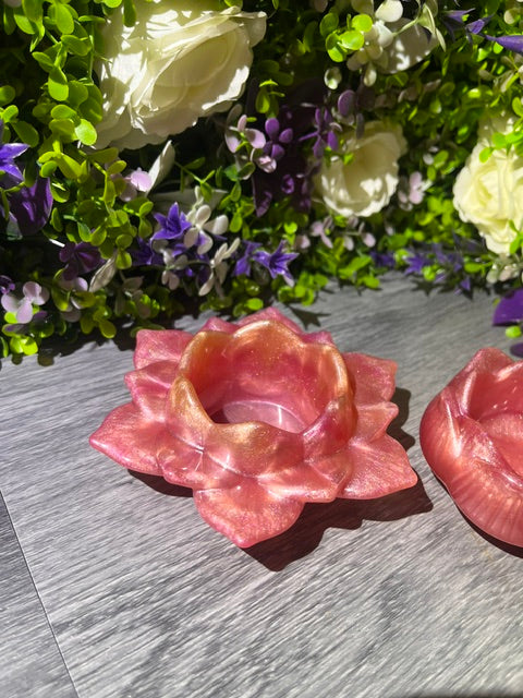 Lotus Tealight Holder Set