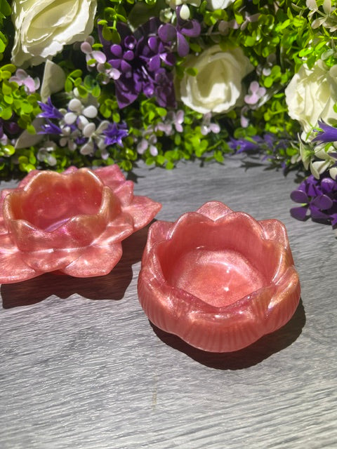 Lotus Tealight Holder Set