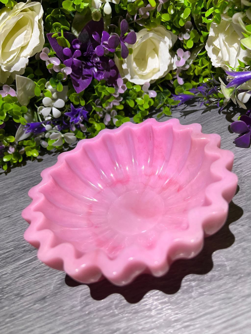 Ruffled Dish